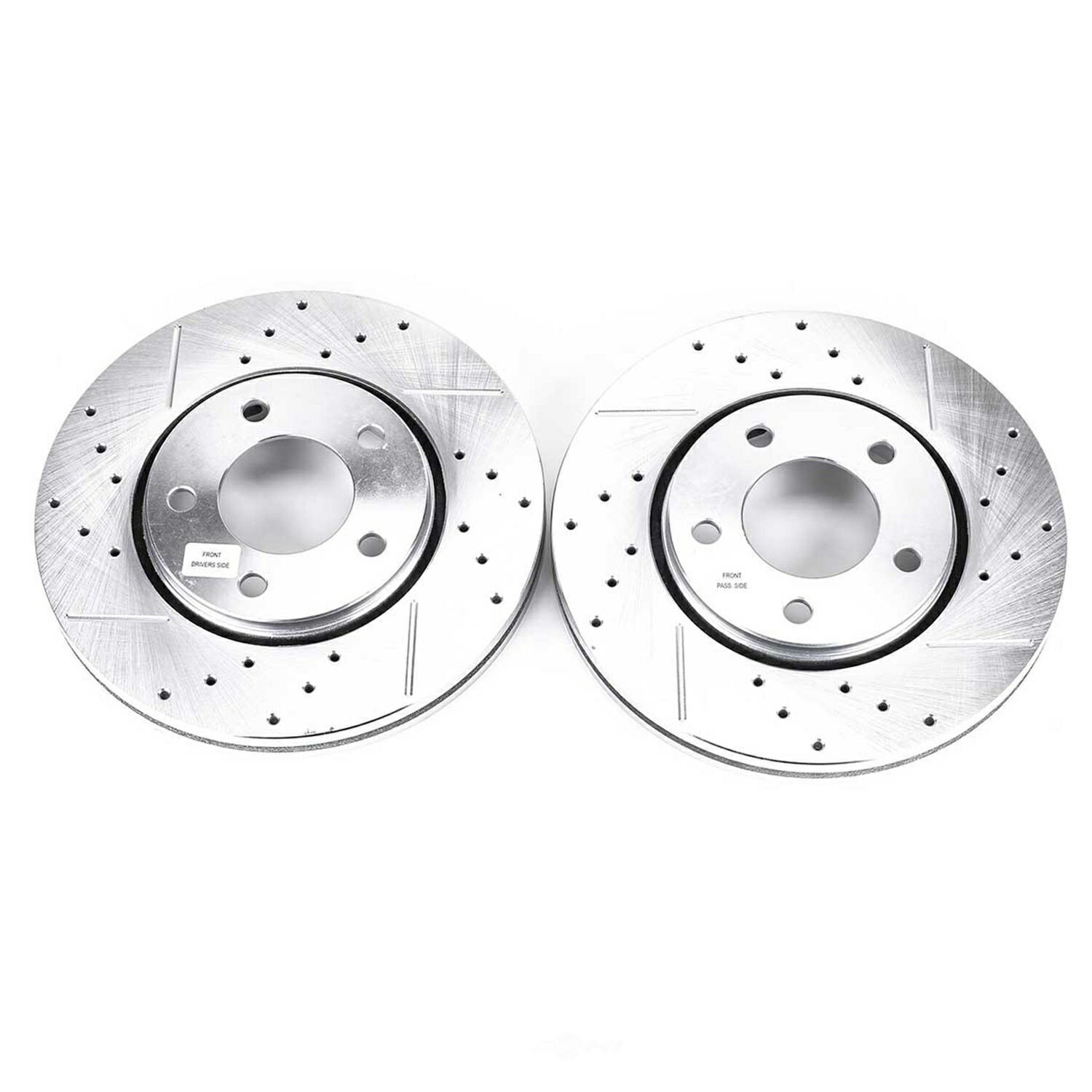 brake disc rotor フロントブレンボブレーキローターとセラミックセラミックパッド2001-2002 ACURA MDX Disc Brake Rotor Set Front Power Stop AR8751XPR