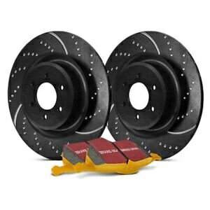 brake disc rotor BMW Z3 96-98 EBCステージ5スーパーストリートのくぼみ＆スロット付きフロントブレーキキット用 For BMW Z3 96-98 EBC Stage 5 Super Street Dimpled & Slotted Front Brake Kit