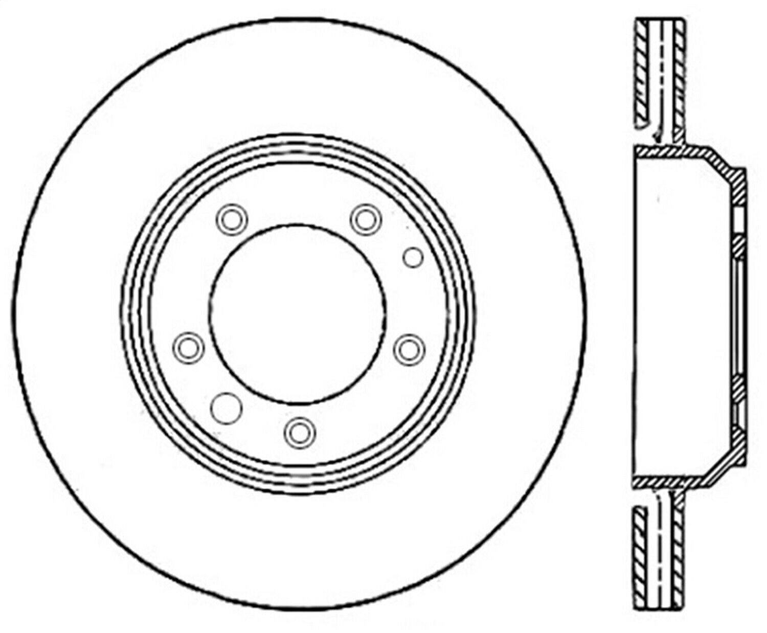 brake disc rotor STOPTECH 127.37044R SELECT SPORT SPORT Cross-drilled and Slotted Disc Brake Rotor StopTech 127.37044R Select Sport Cross-Drilled And Slotted Disc Brake Rotor