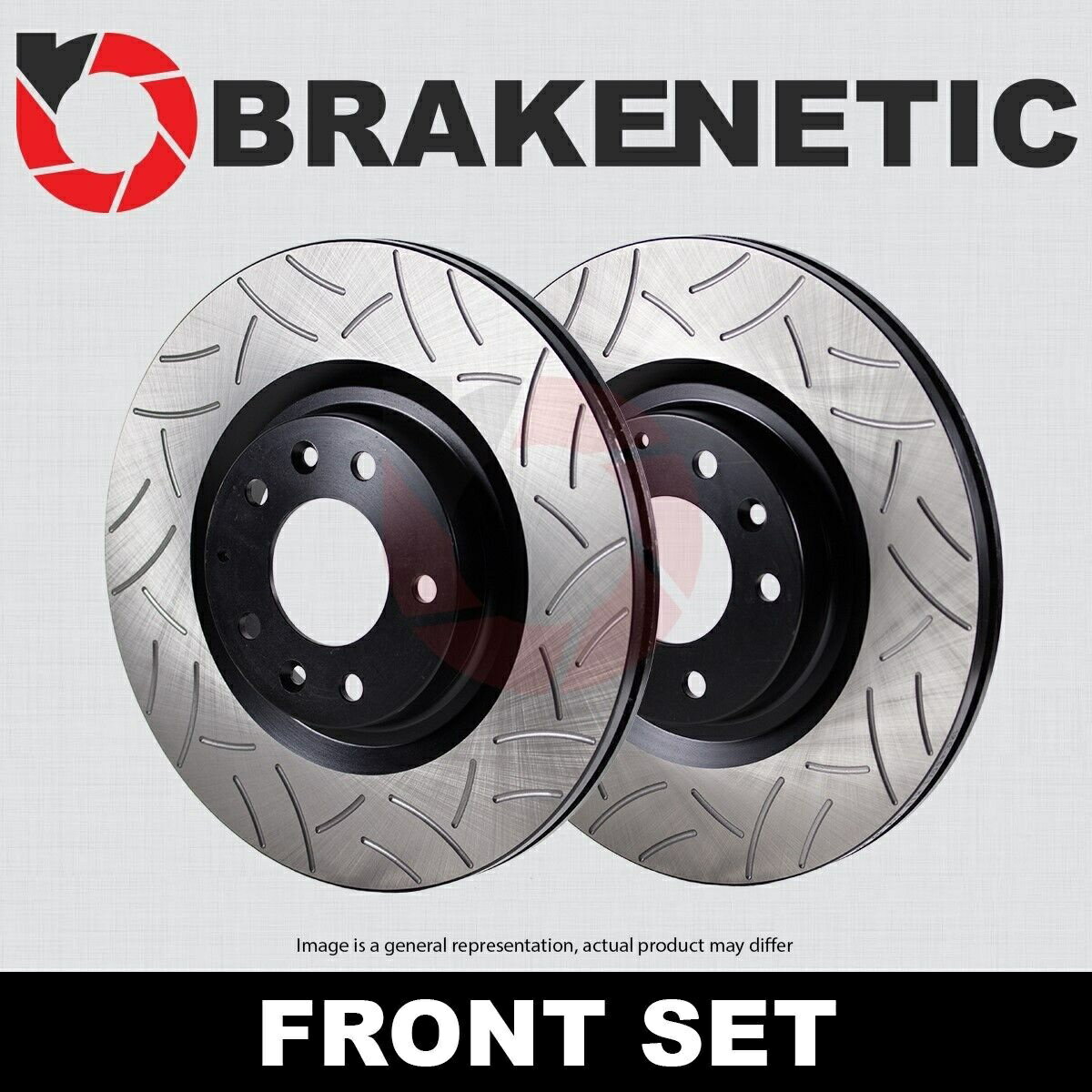 brake disc rotor ブレンボxtraドリルドフロントフロントディスクローターランドローバー用パッドlr2 [FRONT SET] BRAKENETIC PREMIUM GT SLOTTED Brake Rotors Turbo 360mm BNP37100.GT