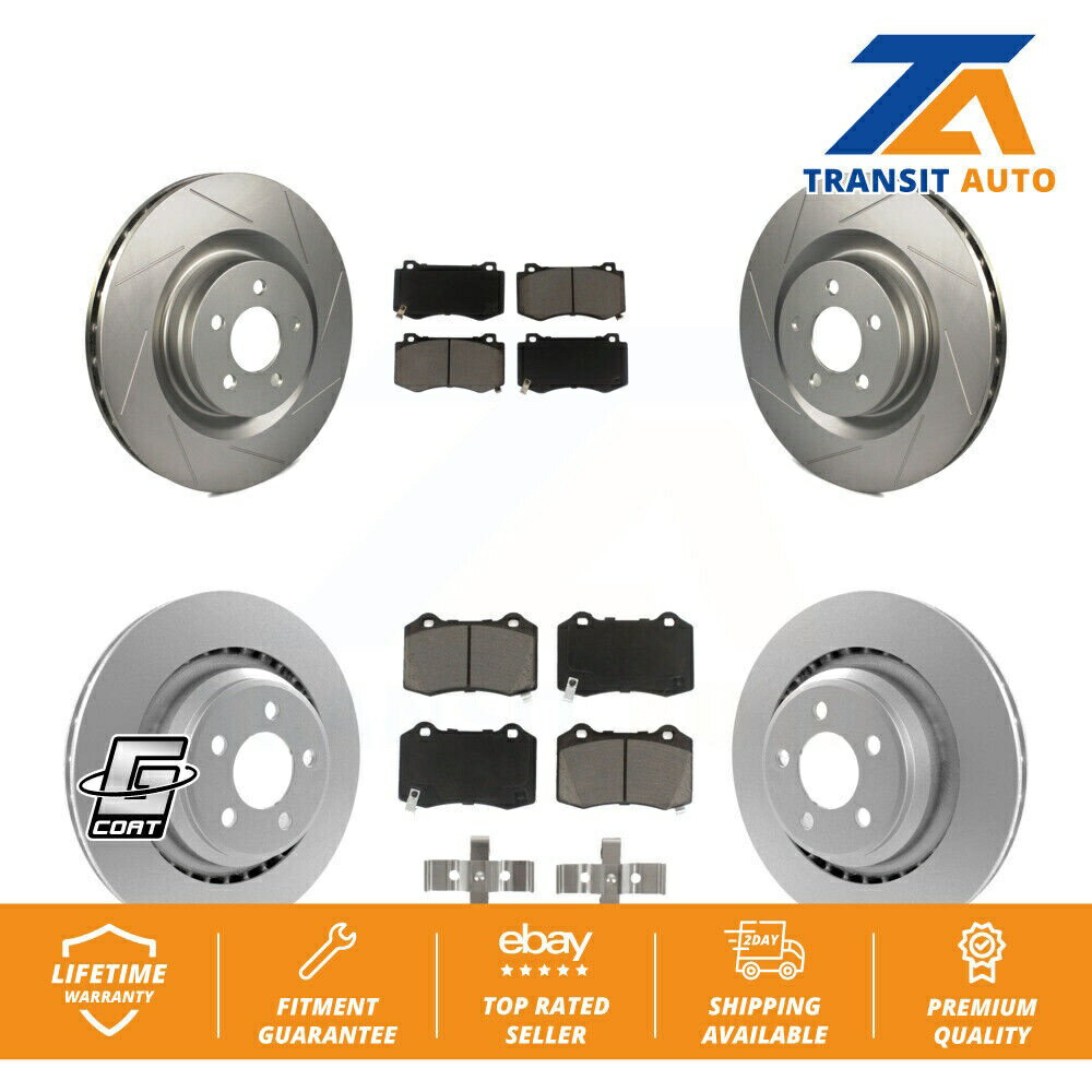 brake disc rotor DBA 42605BLKXS HD 4000XS Front Rear Coat Disc Brake Rotors Cera...