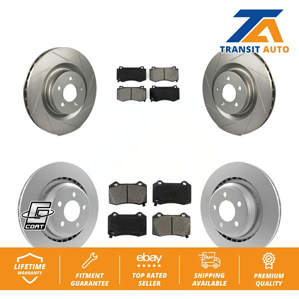 brake disc rotor 2005ǯǯ2008ǯǯf-150 Front Rear Coat Brake Rotor Semi-Metallic Pad...