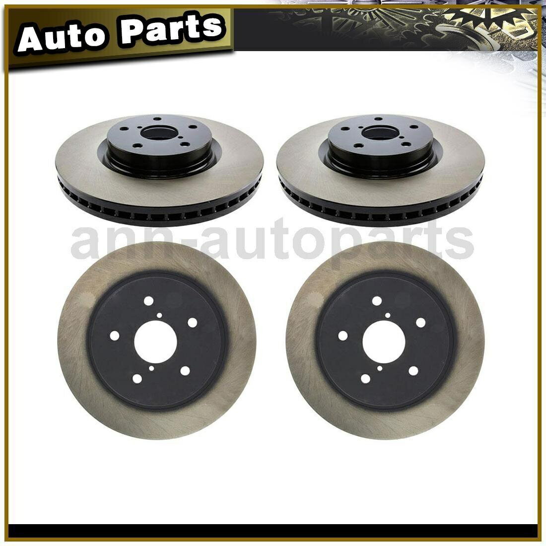 brake disc rotor ebcブレーキS5KR1292S5 Disc Brake Rotor Centric Parts Front Rear 4PCS For 2015-2018 Subaru Legacy