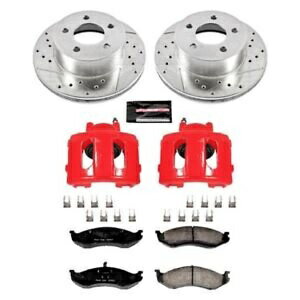 brake disc rotor Saab 9-5 2011 Power Stop 1-Click Z23 Evolution Sport Brake Kit for 93-98 Jeep Grand Cherokee