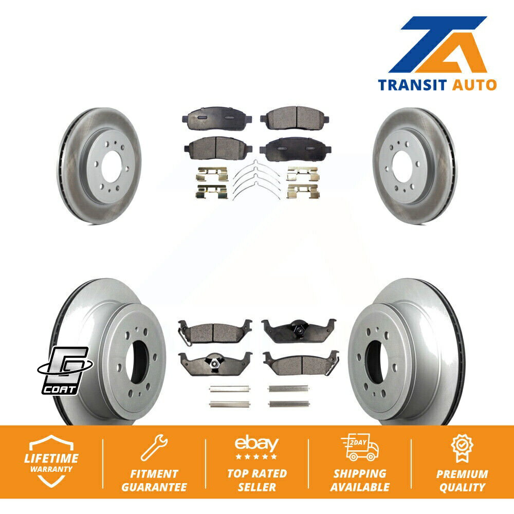 brake disc rotor Impreza WRX 02-06 Front Rear Coat Brake Rotors Ceramic Pad Kit ...