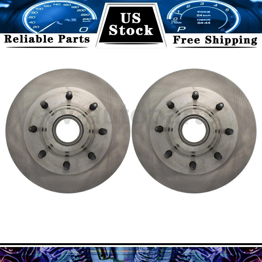 brake disc rotor sppブラックピーク334.8mmブレーキローター2008-17レクサスLS460RWD Front Disc Brake Rotor C-Tek 2PCS For 2008-2013 Ford F-250 Super Duty