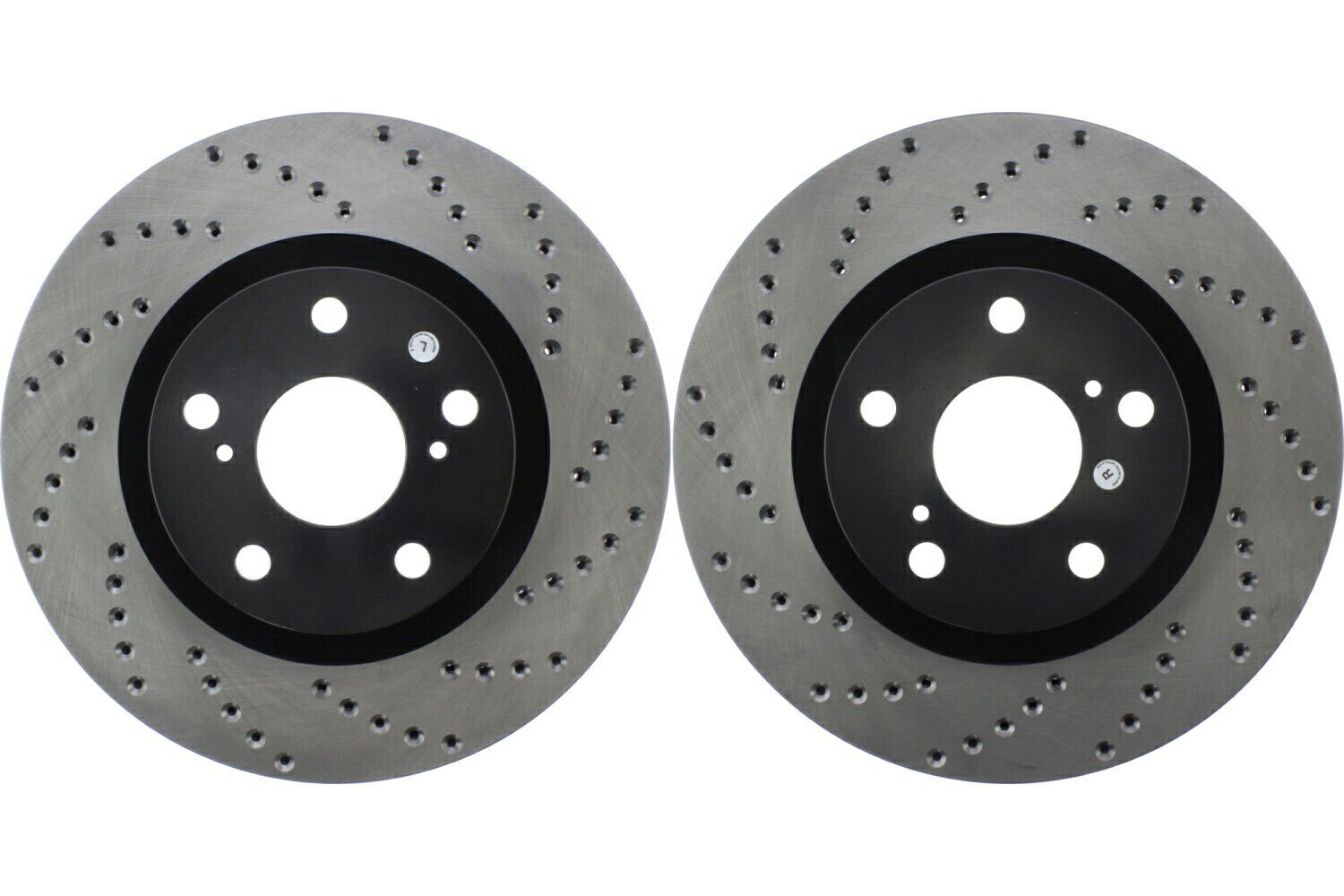 brake disc rotor ѥѥ1 12-15쥯IS250 Front PAIR Stoptech Disc Brake Rotor for 2009-2013 Toyota Matrix (46321)