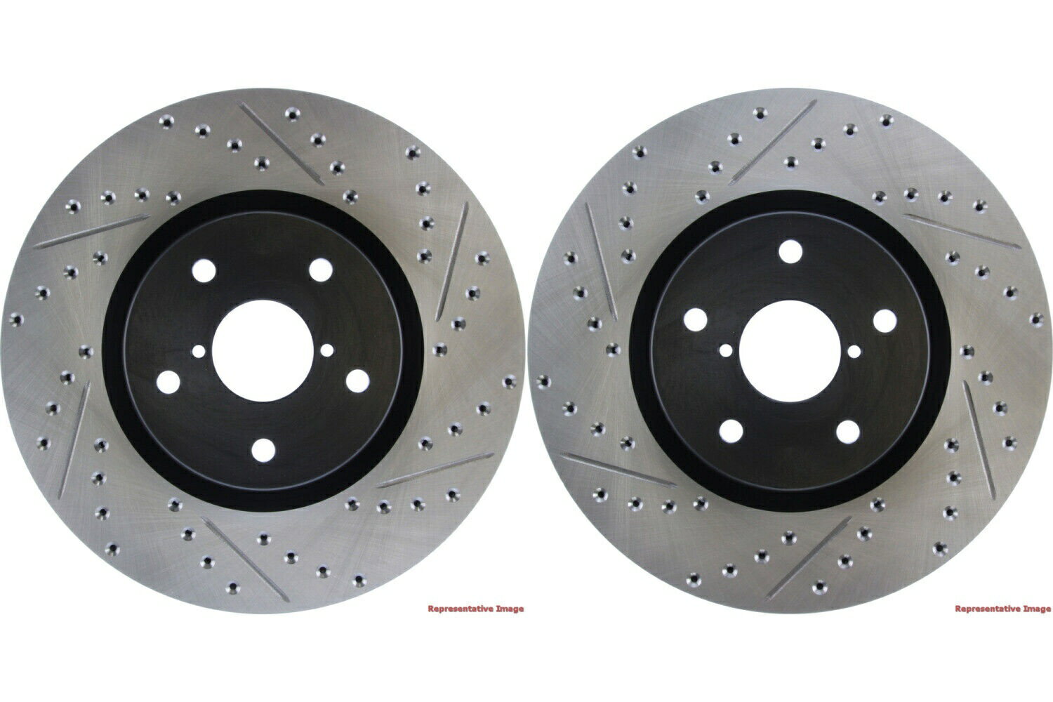 brake disc rotor シボレーラグナのシボレーラグナパワーストップ1973 1974 1975リア -オートオート Front PAIR Stoptech Disc Brake Rotor for 2015-2019 Subaru Legacy (46615)