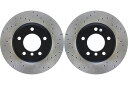 brake disc rotor CRK2416 PowerStop Front PAIR Stoptech Disc Brake Rotor for 2001-2005 BMW 325i (42705)