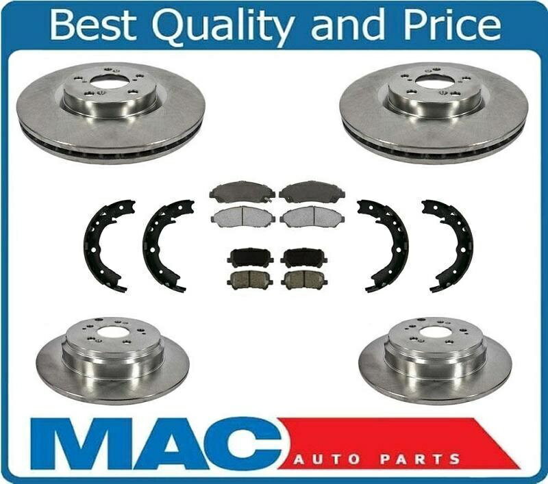 brake disc rotor 00-06トヨタツンドラトヨタツンドラのebc 3gd F & R Disc Brake Disc Rotors, Ceramic Brake Pads for Honda Odyssey 11-14 7pc