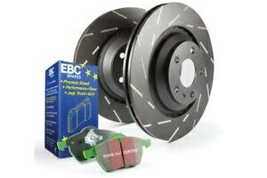 brake disc rotor フロントローターブレーキパッドブレーキドラムシューズスプリング EBC Brakes S2KF1285 S2 Kits Greenstuff 2000 and USR Rotors