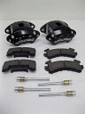 brake disc rotor ウィルウッドD154フロントキャリパーキット - ブラックパウダーコーティングキャリパー140-12099-BK W/パッド ...