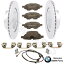 brake disc rotor BMW F25 F26ꥢեեȡǥ֥졼դѥåɡ󥵡åʪ For BMW F25 F26 Rear Left &Right Disc Brake Rotors w/ Pads &Sensor Kit Genuine