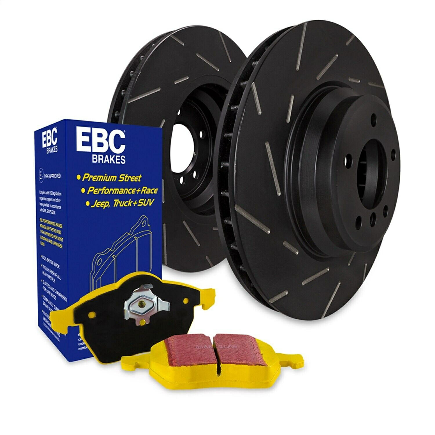 brake disc rotor 03-09レクサスGX4704.7 BSDフロントローターと性のeBC EBC Brakes S9KF1790 S9 Kits Yellowstuff and USR Rotors Fits 17-18 ILX