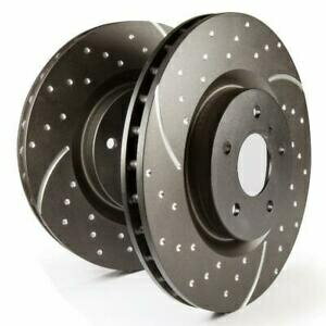 brake disc rotor 停止techドライバードライバー -スポーツスポーツ EBC Brakes GD7179 GD sport rotors, wide slots for cooling to reduce temps preven