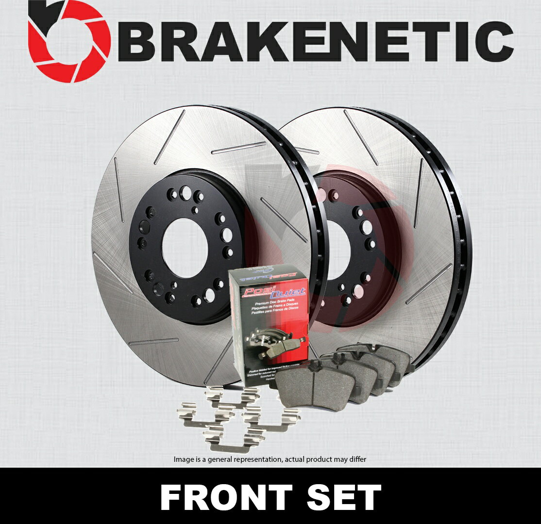 brake disc rotor [ե]ץߥॹåȥ֥졼 + posiŤʥѥå[w/brembo] BPK72271 [FRONT] PREMIUM SLOTTED Brake Rotors + POSI QUIET Pads [w/BREMBO] BPK72271