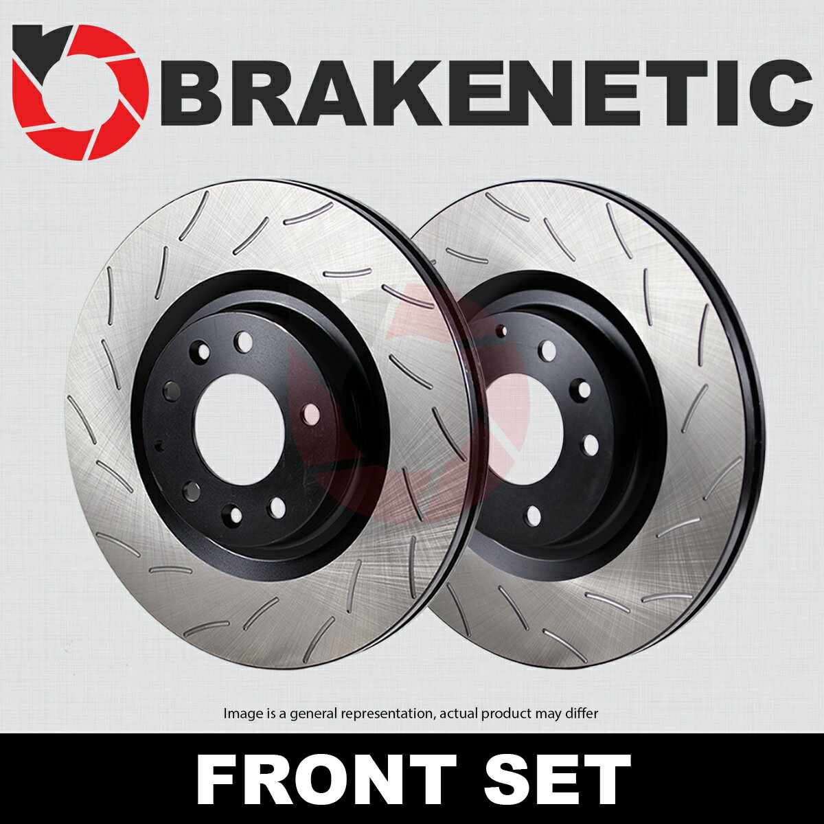 brake disc rotor [եȥå] Brakenetic Premium RSåȥ֥졼w/bremboBNP22022.RS [FRONT SET] BRAKENETIC PREMIUM RS SLOTTED Brake Rotors (w/BREMBO) BNP22022.RS