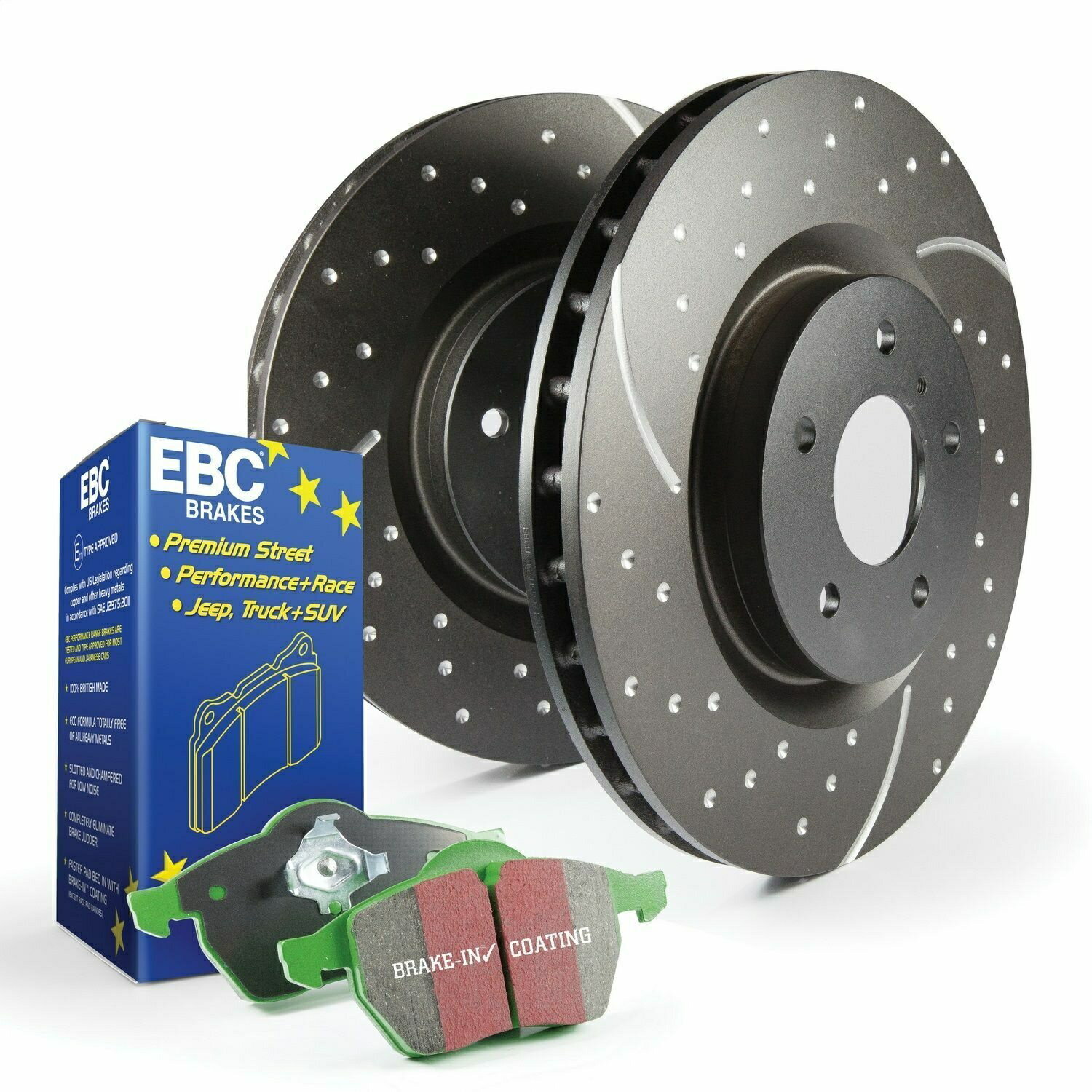 brake disc rotor EBC֥졼S3KF1166 S3åGreenStuff 6000GDȥå/SUV...