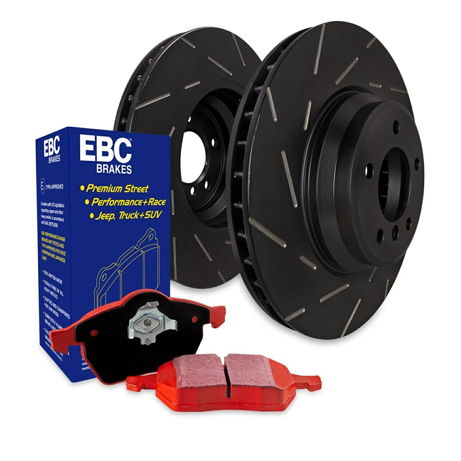 brake disc rotor EBCブレーキS4KR1100 S4キットレッドスタッフとUSRローターフィット05-11カイエンヌ EBC Brakes S4KR1100 S4 Kits Redstuff and USR Rotor Fits 05-11 Cayenne