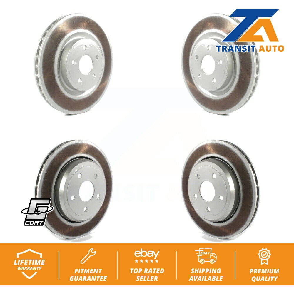 brake disc rotor ジープグランドチェロキードッジデュランゴ用のフロントリアコーティングディスクブレーキローターキット Front Rear Coated Disc Brake Rotors Kit For Jeep Grand Cherokee Dodge Durango