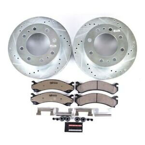 brake disc rotor 02-04シボレーアバランシュ2500フロントZ36トラック＆トウブレーキキットのパワーストップ PowerStop for 02-04 Chevrolet Avalanche 2500 Front Z36 Truck & Tow Brake Kit