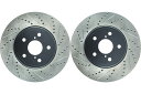 brake disc rotor 2001年から2006年のレクサスLS430(45157)のフロントペアSTOPTECHディスクブレーキローター Front ...