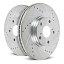 brake disc rotor GMC P15 1975-1978եȤΥѥȥåץ֥졼 - å - ڥ Power Stop Brake Rotors For GMC P15 1975-1978 Front - Drilled &Slotted - Pair