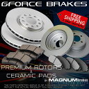 brake disc rotor F+Rプレミアムローターと2012年のアウディA7 Quattro w/ f320mm R300mmのセラミックパッド F+R...