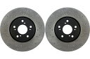 brake disc rotor 2004-2008 Acura TL(42451)のフロントペアSTOPTECHディスクブレーキローター Front PAIR...