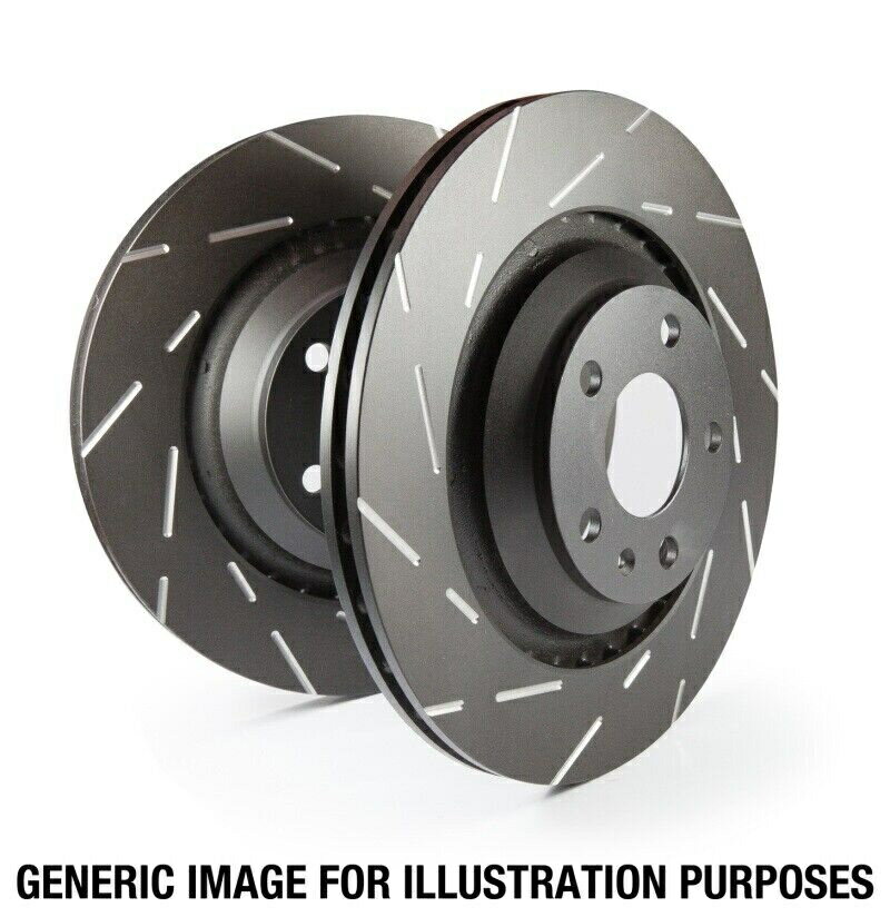 brake disc rotor 07-09EBC륻ǥ٥GL320 3.0 TD330mmեȥUSRåȥե EBC for 07-09 Mercedes-Benz GL320 3.0 TD (330mm Front Rotors) USR Slotted Front