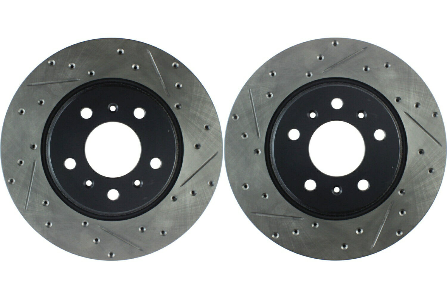 brake disc rotor 2004ǯ2008ǯΥݥƥåץ46780ˤΥեȥڥSTOPTECHǥ֥졼 Front PAIR Stoptech Disc Brake Rotor for 2004-2008 Pontiac Grand Prix (46780)