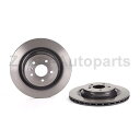 brake disc rotor Brembo Front Rear Brake Rotorsセット4フィット2016-2016メルセデスベンツGLE300D ...