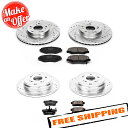 brake disc rotor パワーストップ1クリックZ23エボリューションスポーツブレーキキット05-06ホンダCR-V Power Stop 1-Cli...