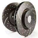 brake disc rotor EBCブレーキGD7401 GDスポーツローター、温度を減らすための冷却用の広いスロット EBC Brakes GD7401 GD sport rotors, wide slots for cooling to reduce temps preven