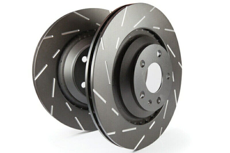 brake disc rotor 2014年以上の日産Rogue 2.5L（T32）USRスロットフロントローターのEBC -EBCUSR7708 EBC for 2014+ Nissan Rogue 2.5L (T32) USR Slotted Front Rotors - ebcUSR7708