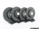 brake disc rotor ホーク - タロンフロント＆リアクロスドリルド＆スロットブレーキローター-HTC4898KT Hawk - Talon Front & Rear Cross Drilled & Slotted Brake Rotors - htc4898KT