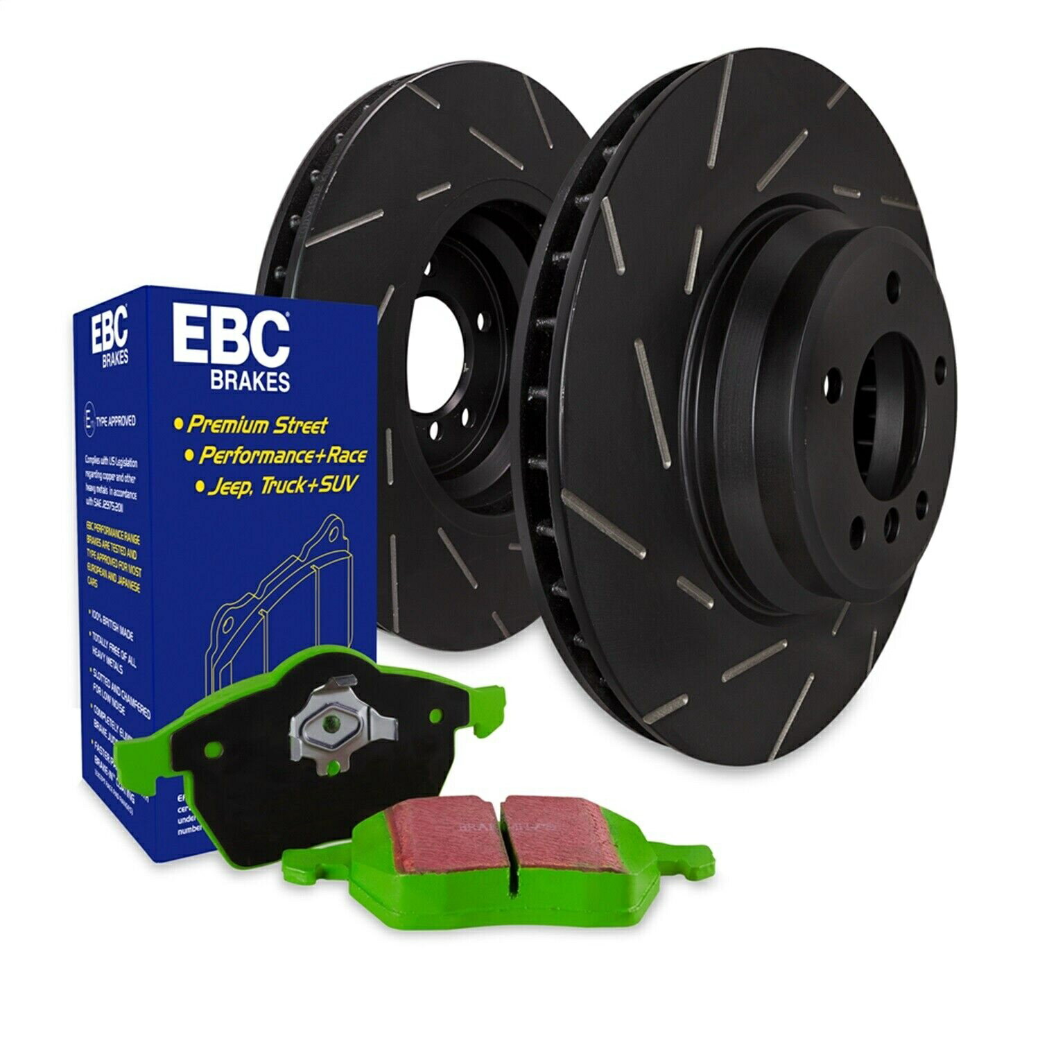 brake disc rotor EBCブレーキS2KF1512 S2キットGreenStuff 2000およびUSRローターがレガシーアウトバックに適合します EBC Brakes S2KF1512 S2 Kits Greenstuff 2000 and USR Rotors Fits Legacy Outback