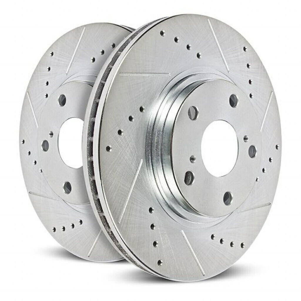 brake disc rotor ポンティアックカタリナ用のパワーストップブレーキローター1971-1976フロントエボリューション - ペア Power Stop Brake Rotors For Pontiac Catalina 1971-1976 Front Evolution - Pair
