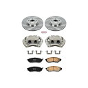 brake disc rotor kcoe112bパワーストップブレーキディスクとキャリパーキット2輪セットフロント新しいセダン KCOE112B Powers...