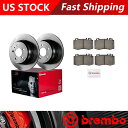 brake disc rotor 2002-04のブレンボメルセデスベンツC32 AMGフロントブレーキローターとセラミックブレーキパッド Brembo for 2002-04 Mercedes-Benz C32 AMG Front Brake Rotors & Ceramic Brake Pads