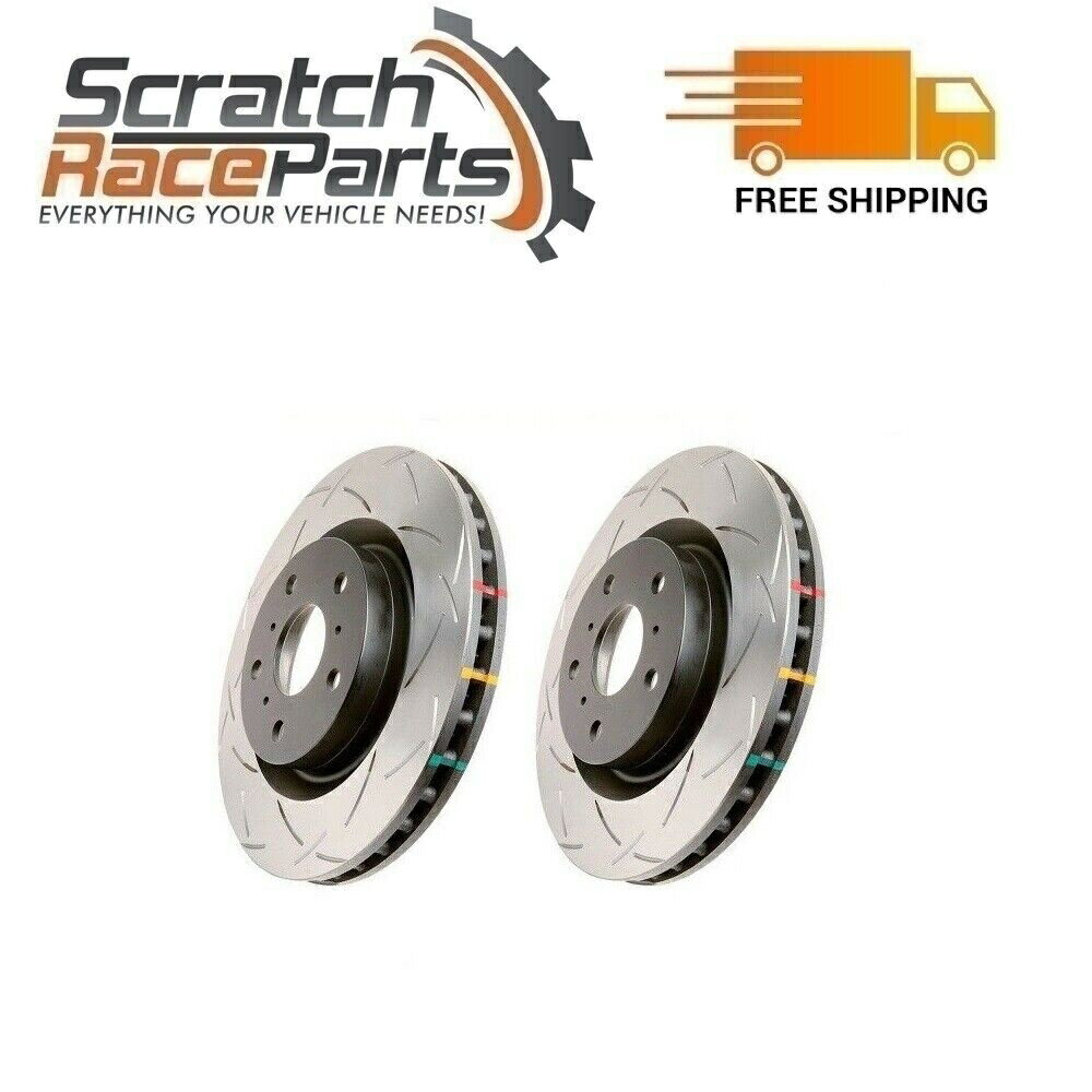 brake disc rotor DBAフィット2009ポンティアックG8 V8 6.0Lフロントスロット4000シリーズT3スロットローター（ペア） DBA Fits 2009 Pontiac G8 V8 6.0L Front Slotted 4000 Series T3 Slot Rotor(Pair)