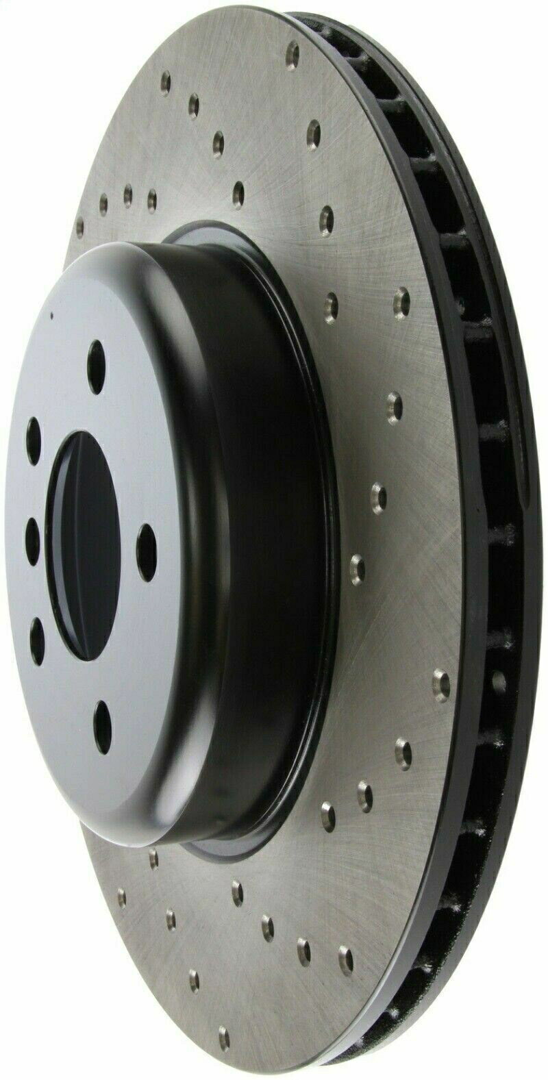 brake disc rotor 11-13 BMW 550Iリアの左掘削スポーツブレーキローターのSTOPTECH StopTech for 11-13 BMW 550i Rear Left Drilled Sport Brake Rotor