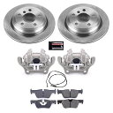 brake disc rotor KCOE6852 PowerStop 2ホイールセットブレーキディスクとキャリパーキットのリア328 330 KCOE6852...