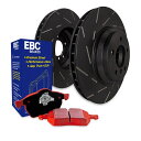 brake disc rotor EBCブレーキS4KF1485 S4キットレッドスタッフとUSRローターフィット02-06デュランゴRAM 1500 EBC Brakes S4KF1485 S4 Kits Redstuff and USR Rotor Fits 02-06 Durango Ram 1500