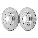 brake disc rotor Ford F-2550スーパーデューティ13-22ブレーキローターパワーストップ進化性能 For Ford F-250 Super Duty 13-22 Brake Rotors Power Stop Evolution Performance