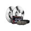 brake disc rotor Power Stop Koe5559ե2011 Silverado/Sierra 2500HD/3500ѤΥå֥졼å Power Stop KOE5559 Front 1-Click Brake Kit for 2011 Silverado/Sierra 2500HD/3500