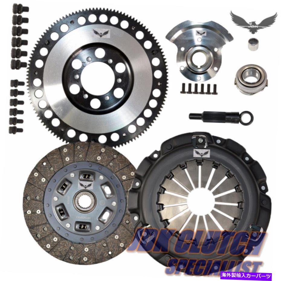 clutch kit JDKステージ1クラッチ＆Xliteフライホイールキット89-91 RX-7ターボW/カウンターウェイト JDK STAGE 1 CLUTCH & XLITE FLYWHEEL KIT for 89-91 RX-7 TURBO w/counter weight
