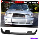 海外製 エアロパーツ 03-05スバルフォレスターSG5 DSスタイルPUフロントバンパーリップスポイラー For 03-05 Subaru Forester Sg5 DS Style PU Front Bumper Lip Spoiler