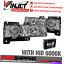  ѡ Winjet 88-98 GMC C K 1500ϥץإå + 6K HID -CHROME CLEAR Fits Winjet 88-98 GMC C K 1500 Halo Projector Heads + 6K HID - Chrome Clear