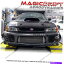  ѡ 97-01Х륤ץåWRX MDAեȥХѡʡɥɥ֥졼ɥץå For 97-01 Subaru Impreza WRX MDA Style Front Bumper Canards Side Blade Splitter